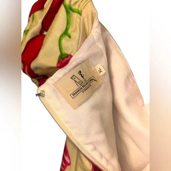 FASHION BRAND COMPANY ‘Sausage’ Print Virgin Mini - Picture 3 of 3